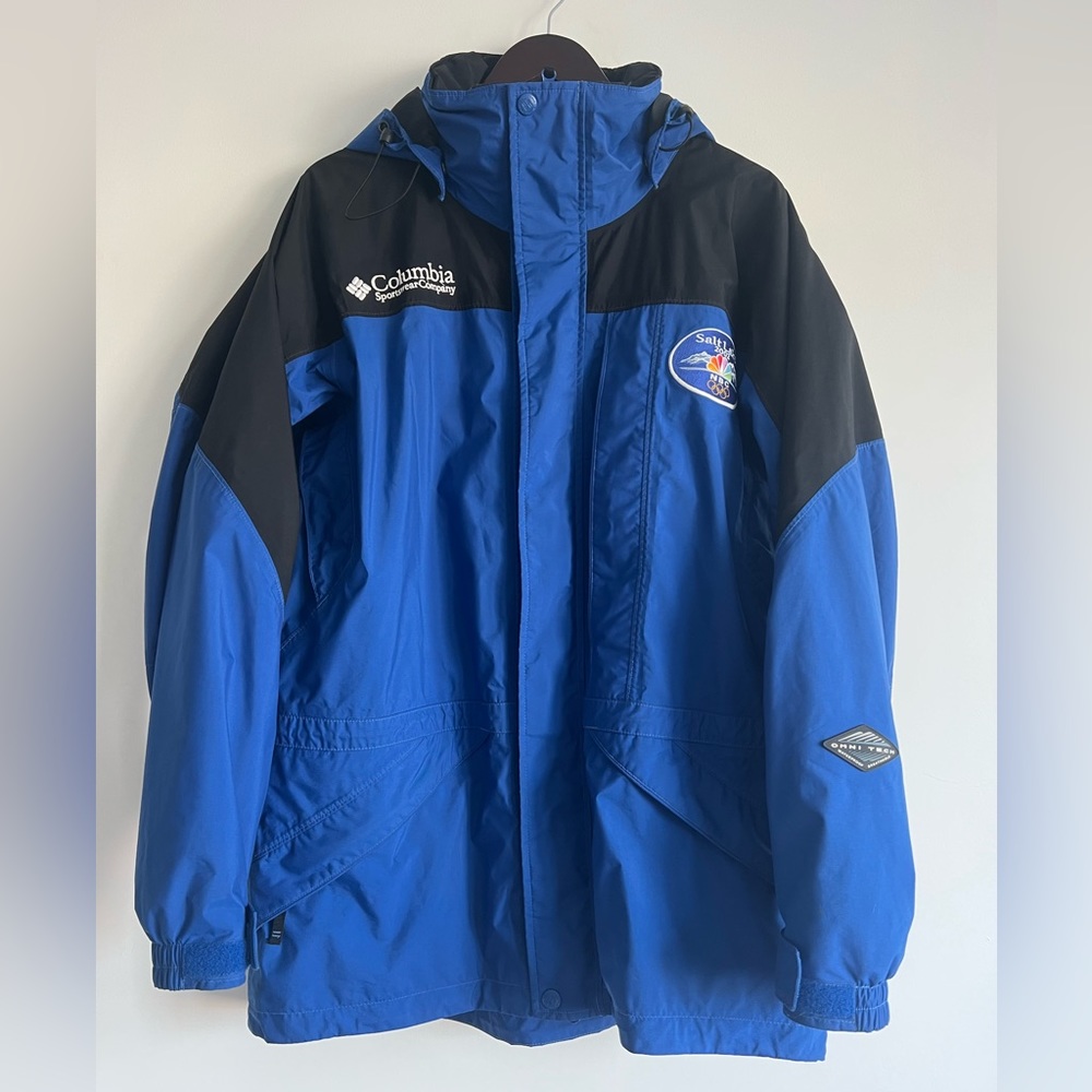 2002 Salt Lake City Olympic NBC Official Winter Jacket Size L with fleece liner